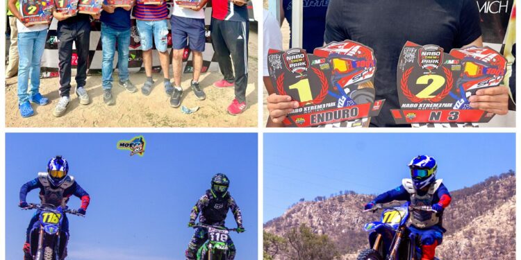 Pilotos zamoranos destacados en la 4 fecha del Campeonato Nacional de Motocross, en Guadalajara, Fer Moreno resultó lesionado