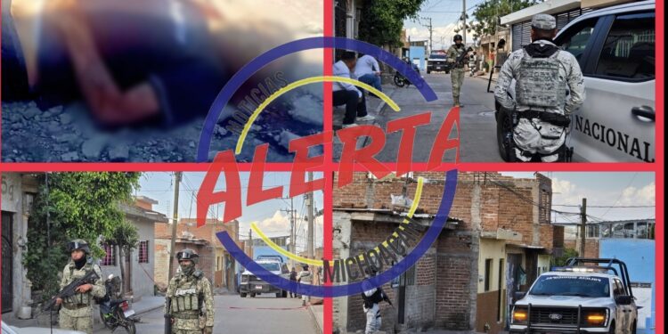 Lo persiguieron hasta alcanzarlo y darle muerte a balazos, en la parte alta de Jacona fotos aquí 👇👇