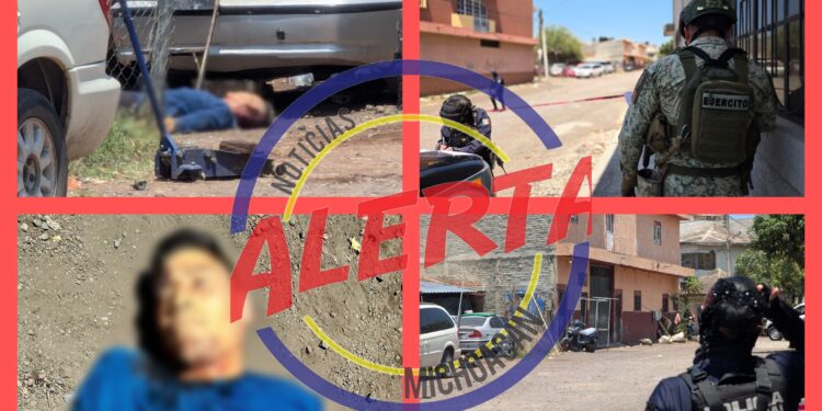 De varios balazos dan muerte a un hombre en la parte alta de Jacona