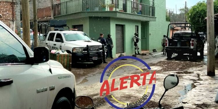 Video…Balacera en la Col. La Libertad de Zamora, moviliza a cuerpos policíacos y militares
