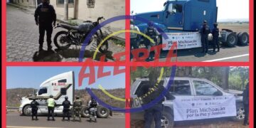 Recupera GC 8 vehículos con reporte de robo en una semana, en Michoacán